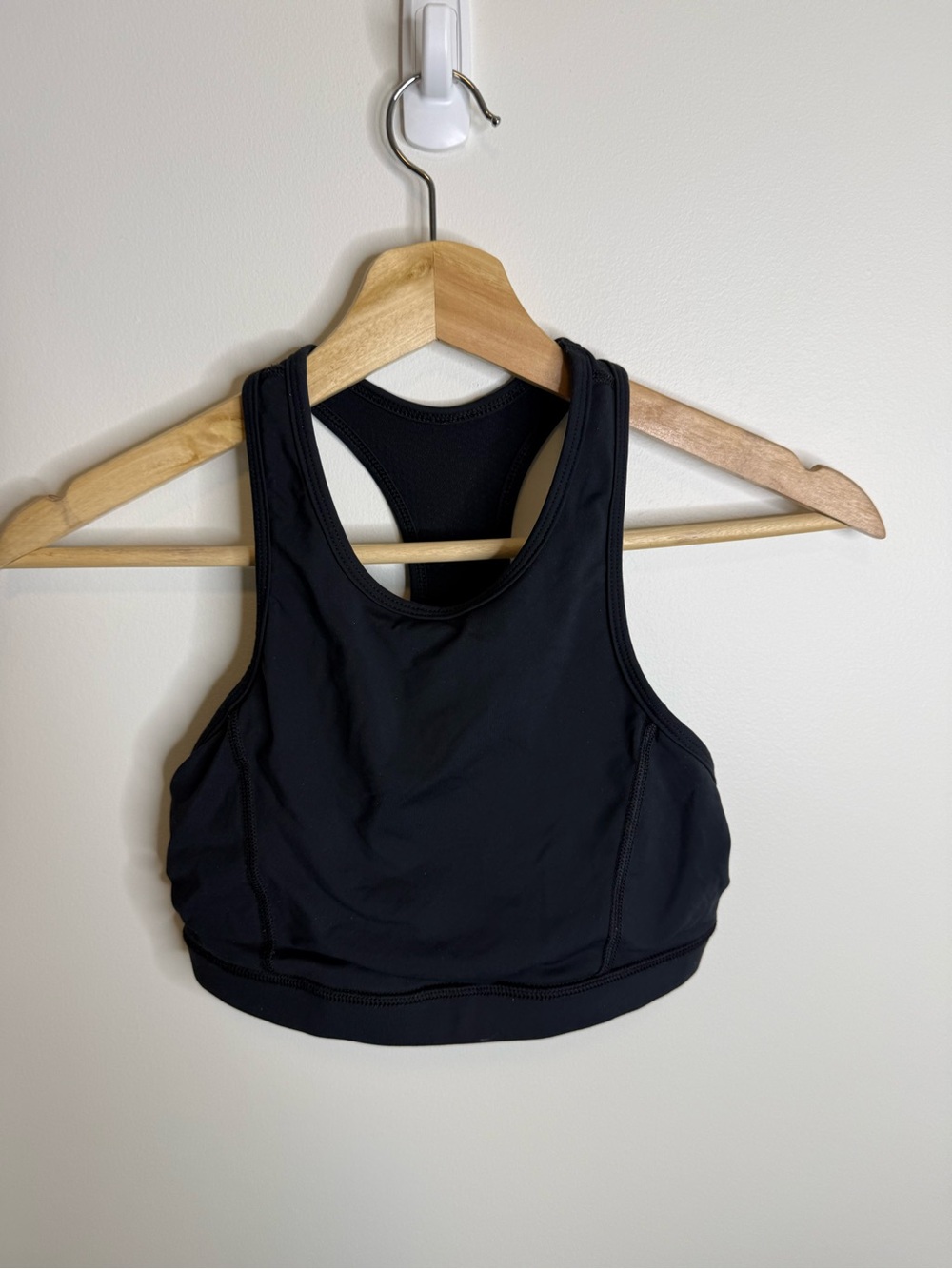 lululemon athletica Black Racerback Sports Bra size 4